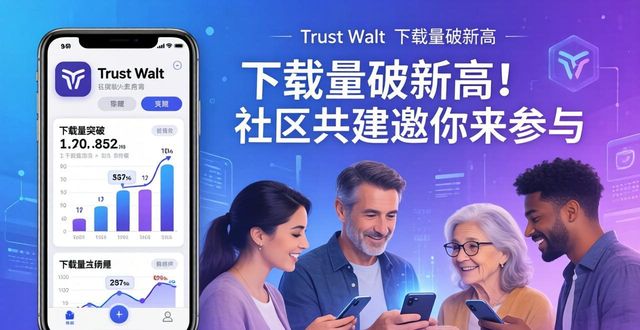 Trust Wallet downloads inviting the user community to participate Trust Wallet下载量破新高！社区共建邀你来参与