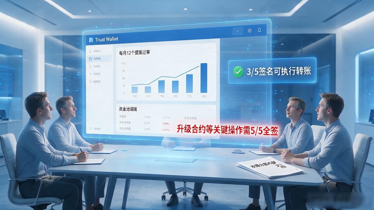 Trust钱包多签钱包实操案例:团队共管资产别再用单签了