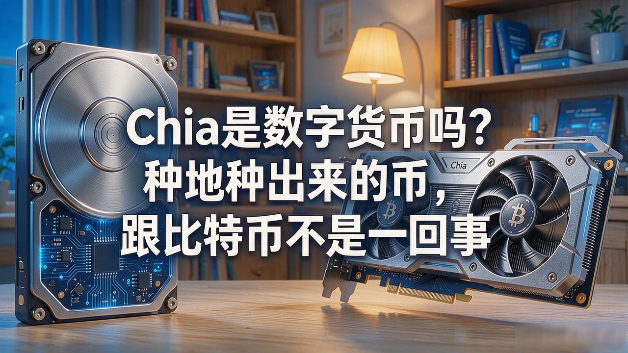 chia是数字货币吗？种地种出来的币，跟比特币不是一回事