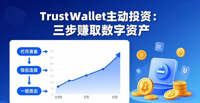 Trust Wallet主动投资：三步赚取数字资产