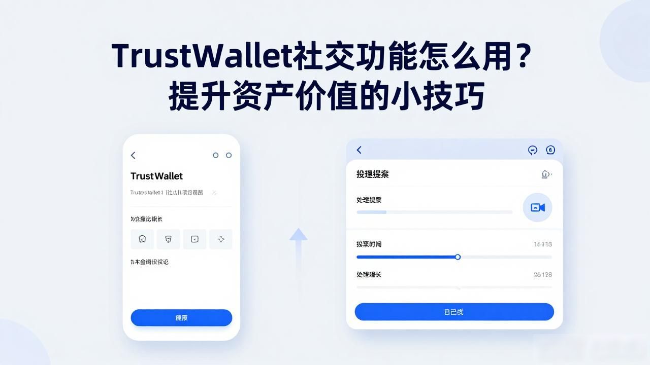 Trust Wallet社交功能怎么用？提升资产价值的小技巧
