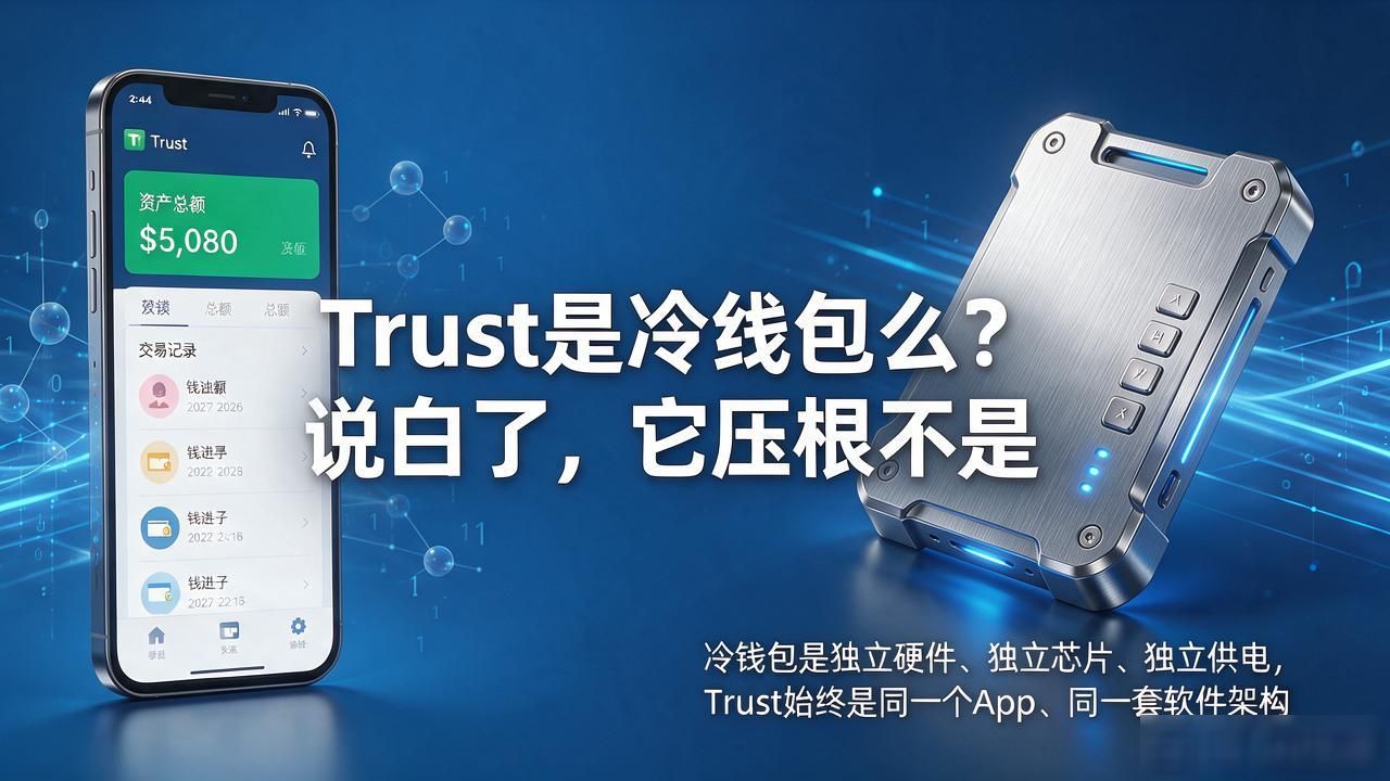 Trust是冷钱包么？说白了，它压根不是