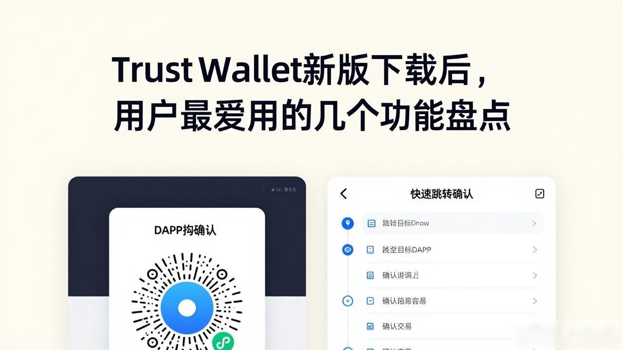 Trust Wallet新版下载后,用户最爱用的几个功能盘点