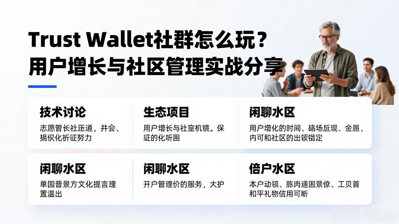 Trust Wallet社群怎么玩？用户增长与社区管理实战分享