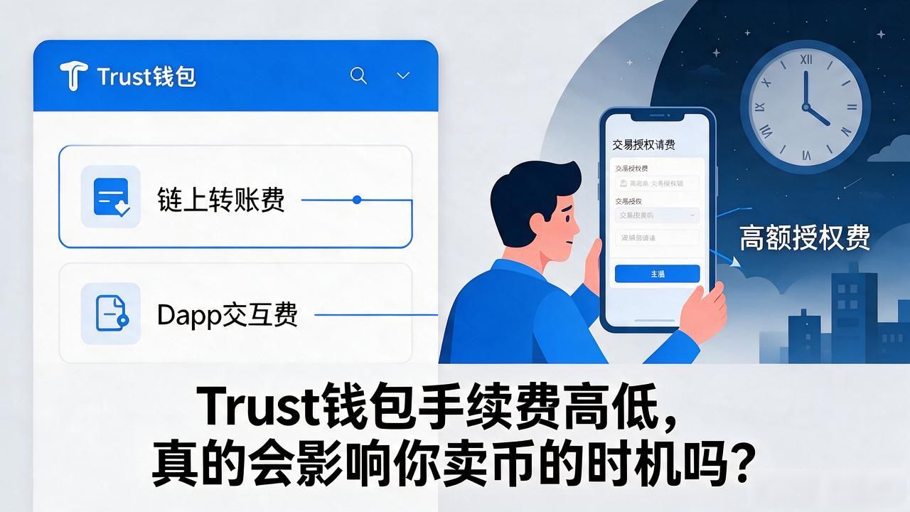 Trust钱包手续费高低，真的会影响你卖币的时机吗