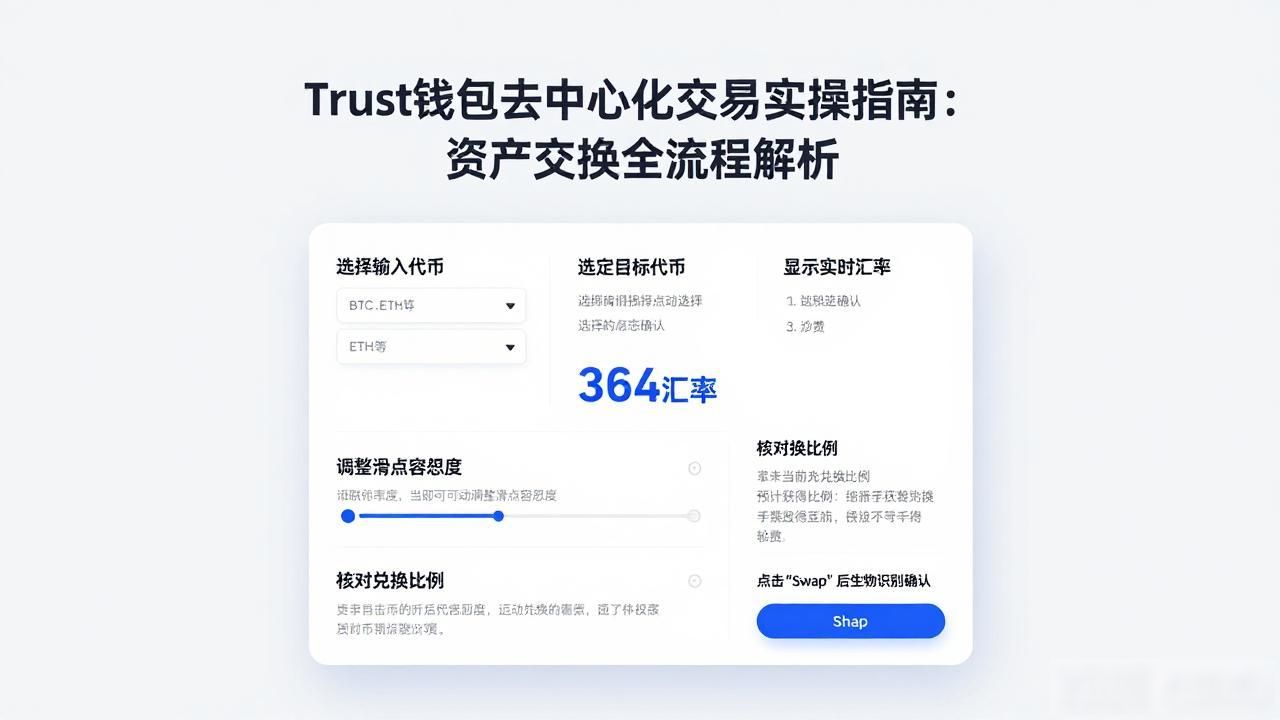 Trust钱包去中心化交易实操指南：资产交换全流程解析