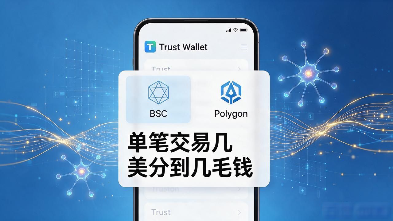 Trust钱包网络费怎么选？选对链省手续费攻略