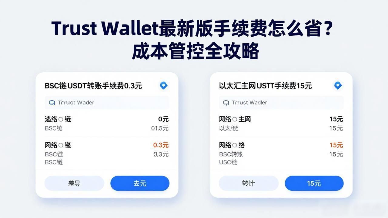 Trust Wallet最新版手续费怎么省？成本管控全攻略
