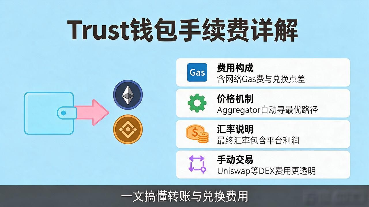 使用Trust钱包的手续费详解 Trust Wallet手續費怎麼算?一文搞懂轉帳和交換費用