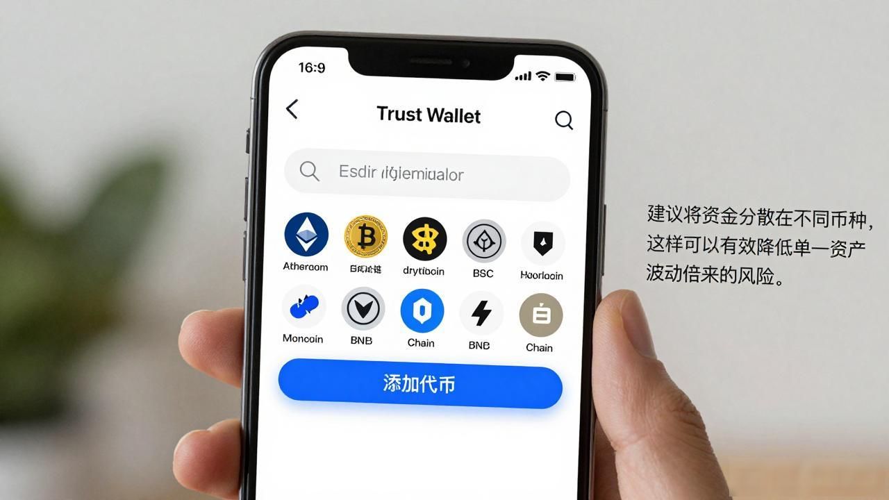 Trust Wallet iPhone怎么用?三步教你创建投资组合