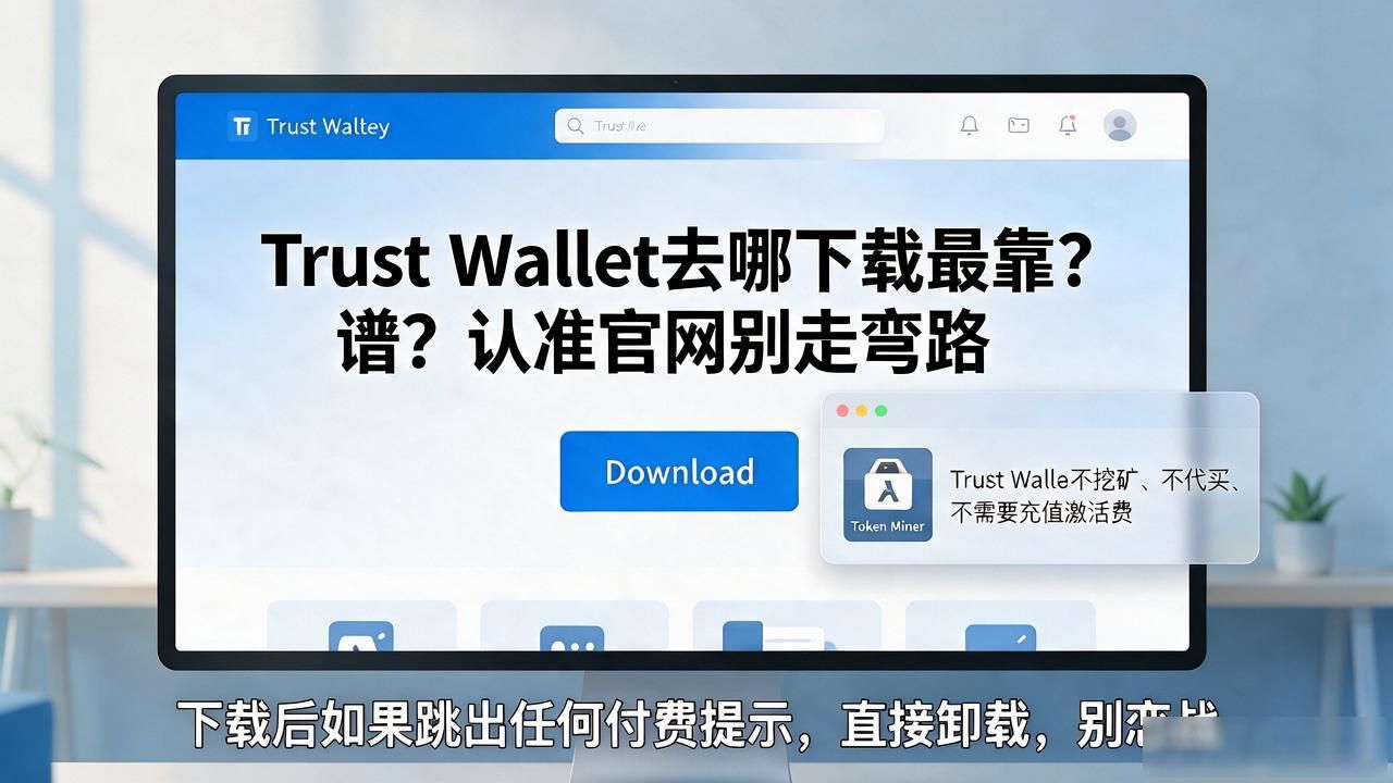 Trust Wallet去哪下载最靠谱?认准官网别走弯路