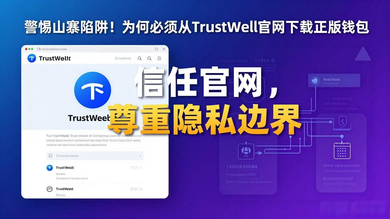 警惕山寨陷阱!为何必须从Trust Wallet官网下载正版钱包