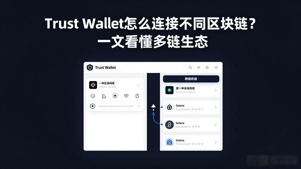 Trust Wallet怎么连接不同区块链?一文看懂多链生态