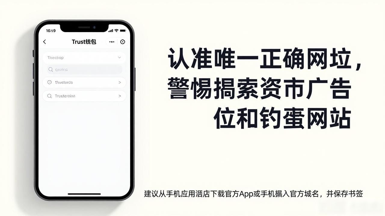 防骗必看！Trust钱包安全入口这样找，别让私钥被钓走