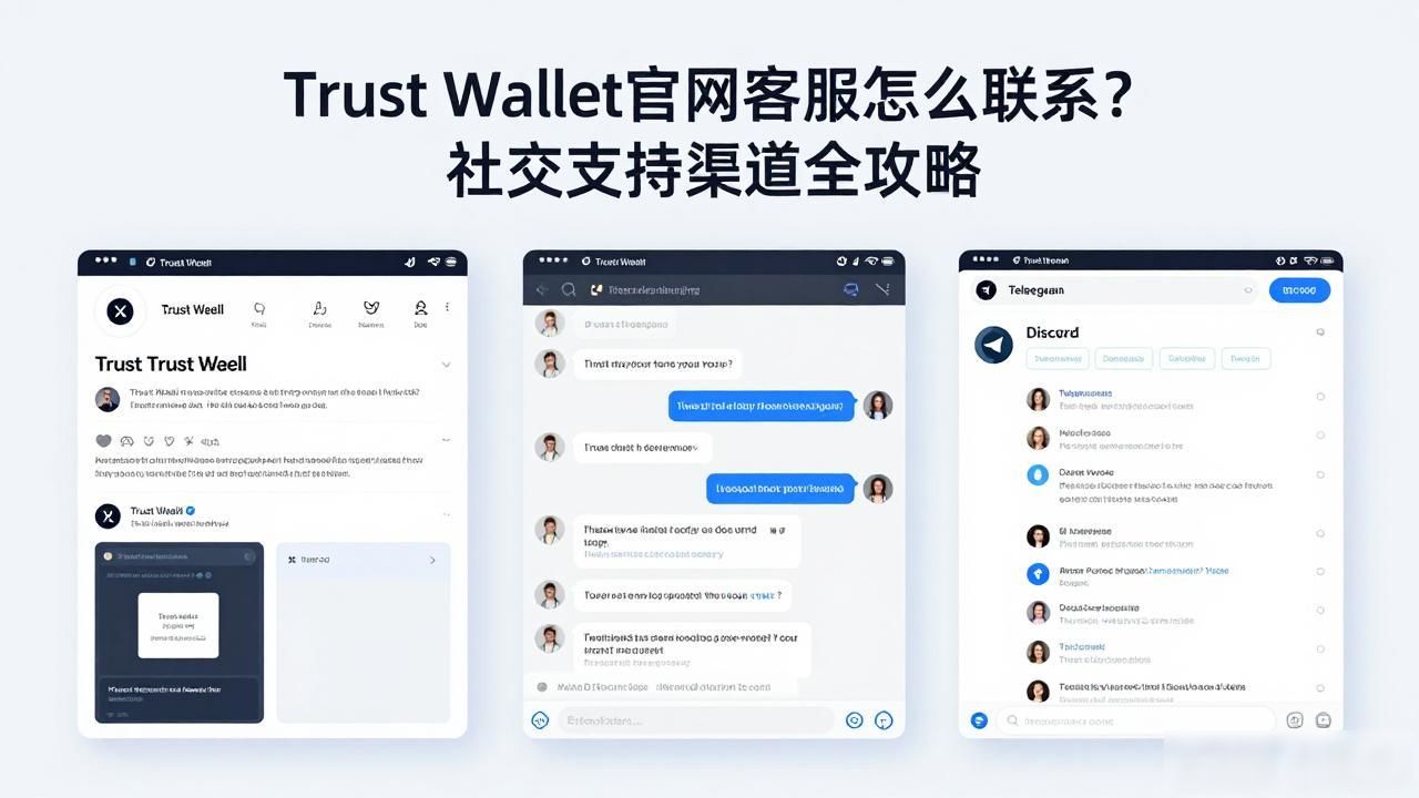 Trust Wallet官网客服怎么联系?社交支持渠道全攻略