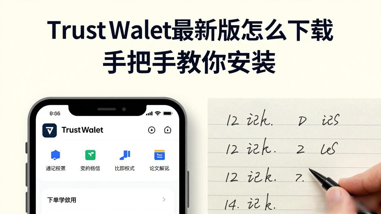 Trust Wallet最新版怎么下载 手把手教你安装