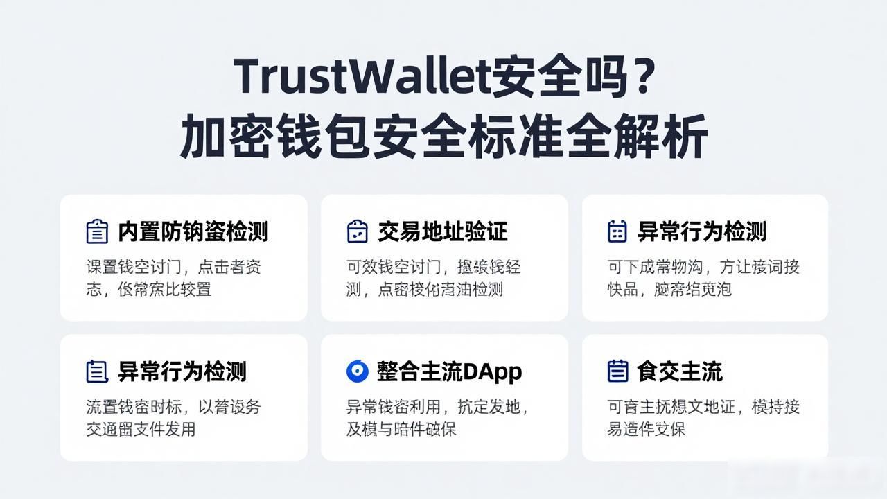 Trust Wallet安全吗?加密钱包安全标准全解析