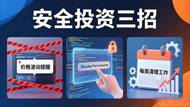 Trust Wallet安全投资三招:防风险、稳收益