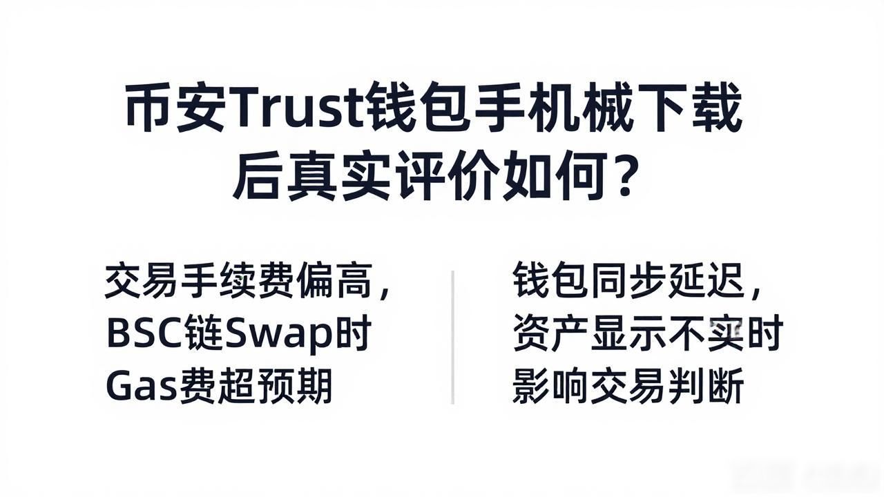 币安Trust钱包手机版下载后真实评价如何？