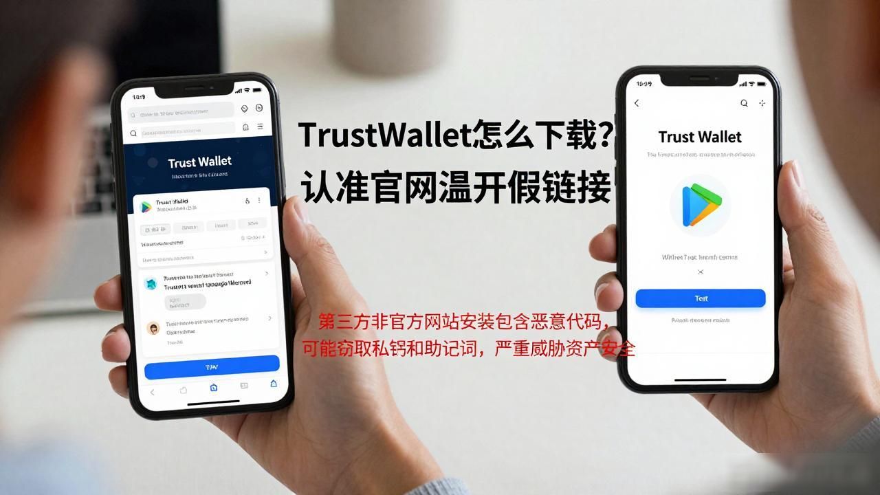 Trust Wallet怎么下载?认准官网避开假链接