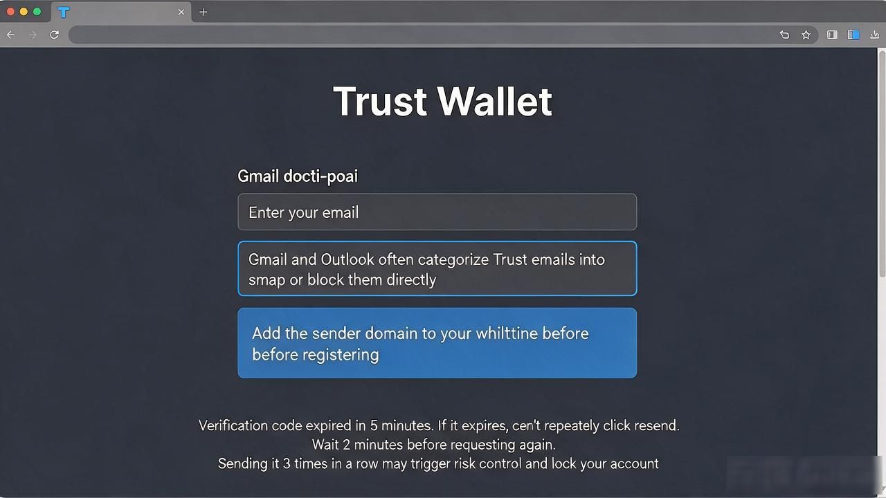 Trust钱包注册反复失败？这几步帮你提高成功率