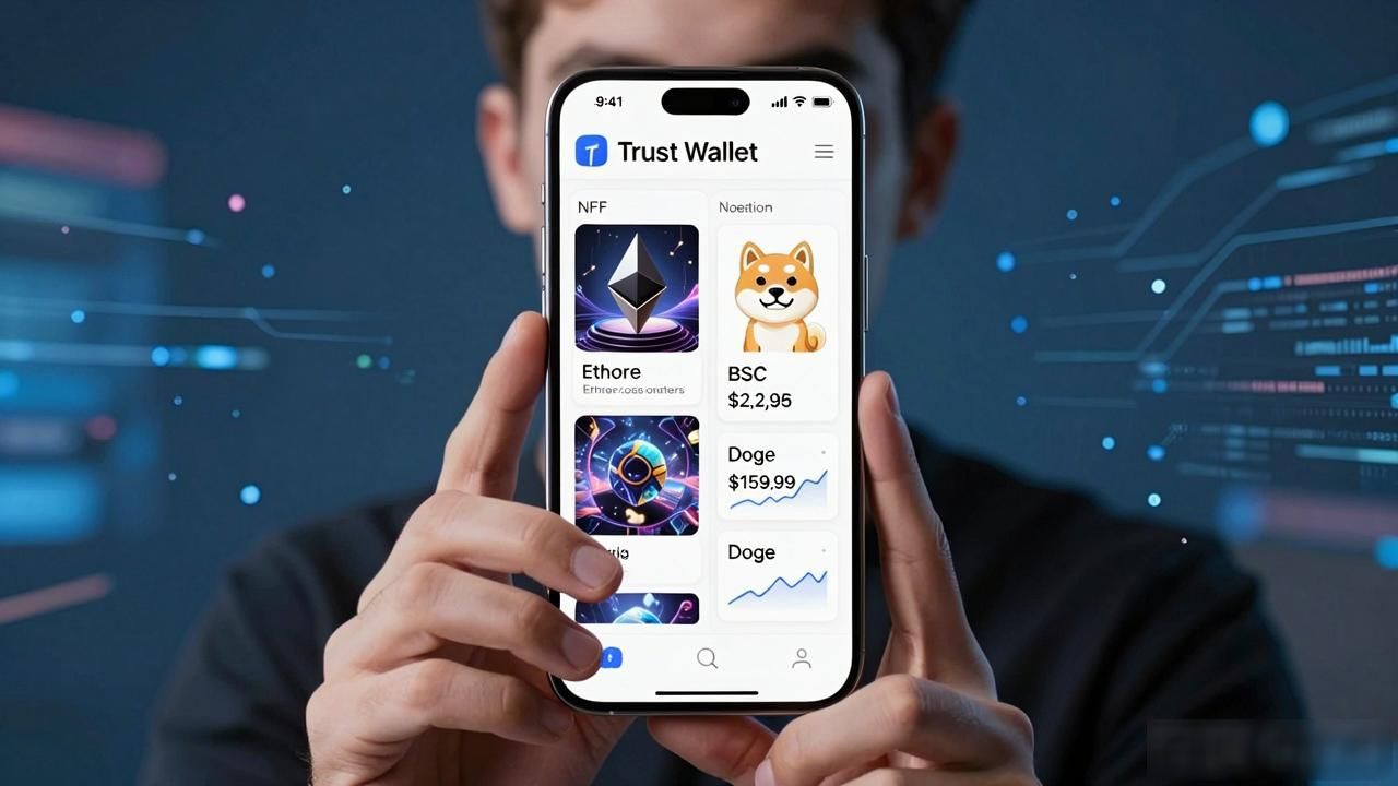 从官网下Trust Wallet后,我的投资变了