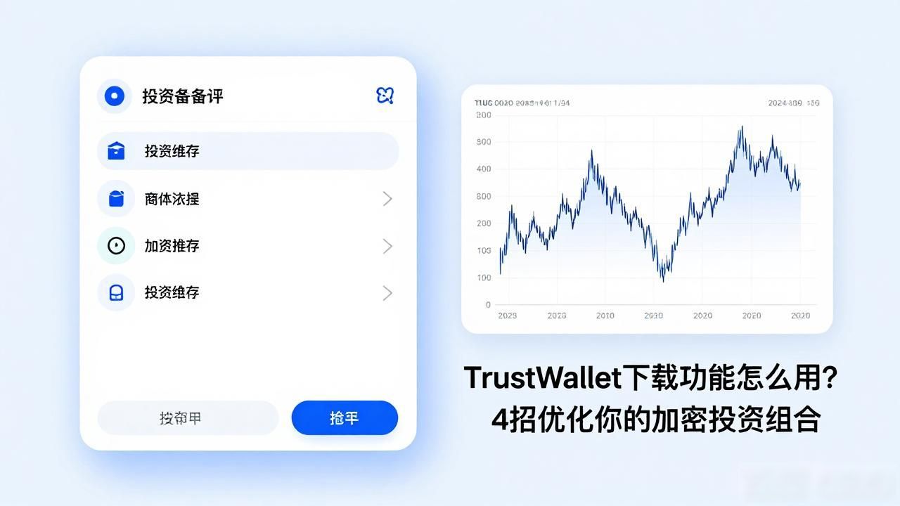 Trust Wallet下载功能怎么用？4招优化你的加密投资组合