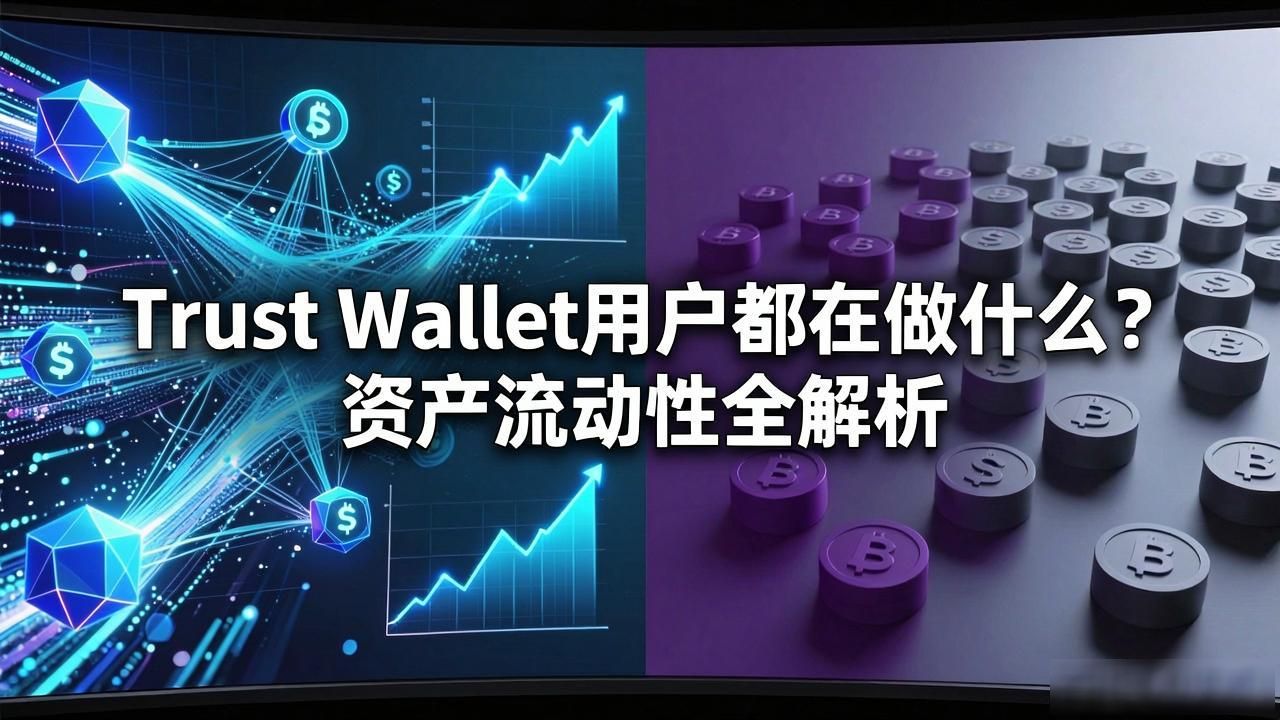 Trust Wallet用户都在做什么?资产流动性全解析