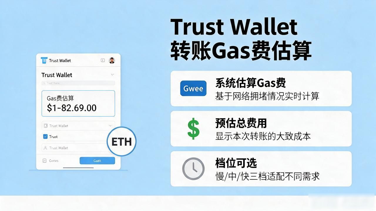 Trust Wallet转账Gas费怎么算？3招轻松搞定