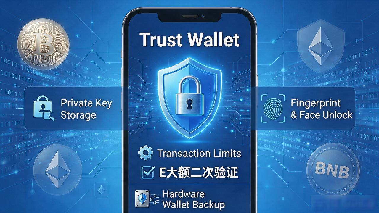 Trust钱包官方下载，比特币以太坊BNB安全存管指南