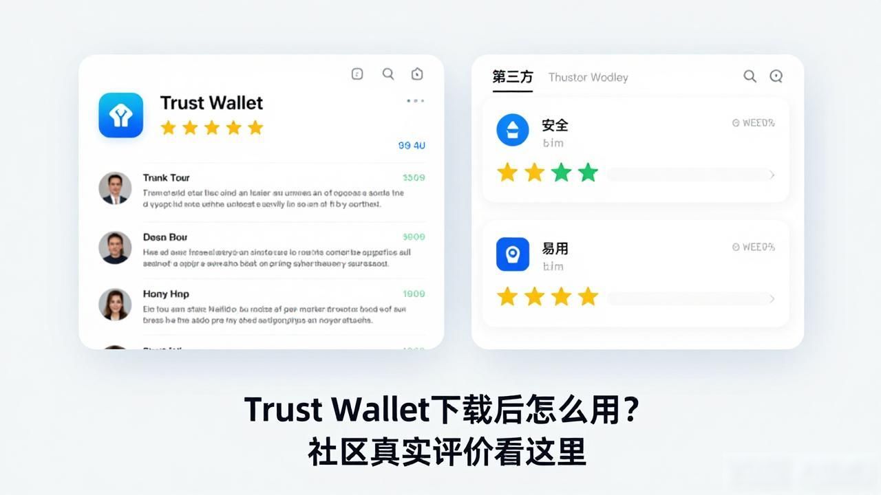 Trust Wallet下载后怎么用?社区真实评价看这里