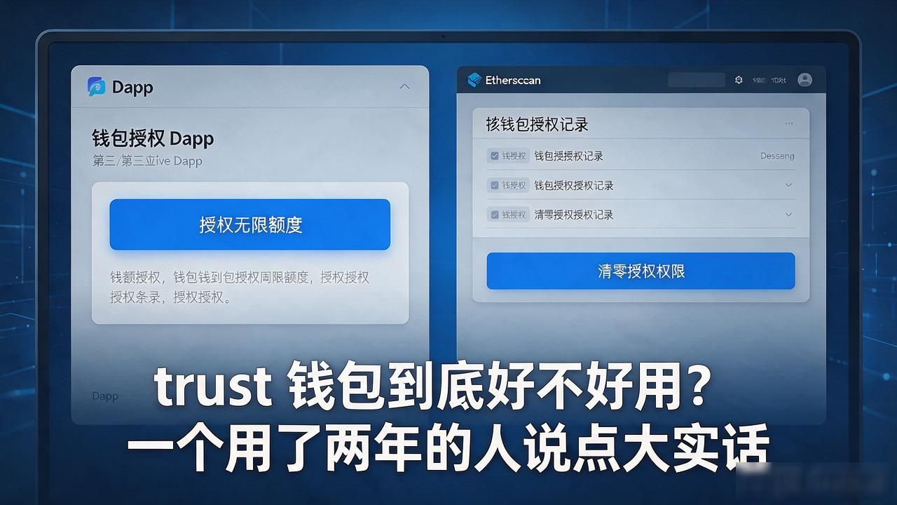 trust 钱包到底好不好用？一个用了两年的人说点大实话