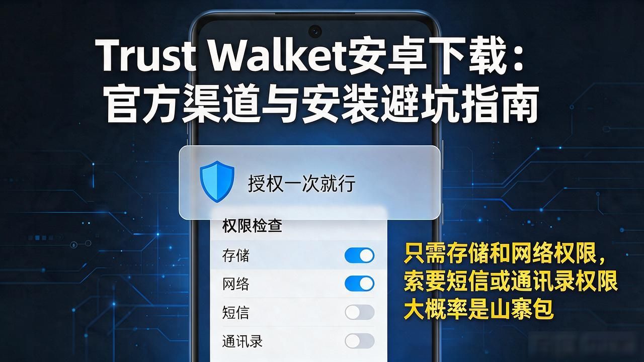Trust Wallet安卓下载：官方渠道与安装避坑指南