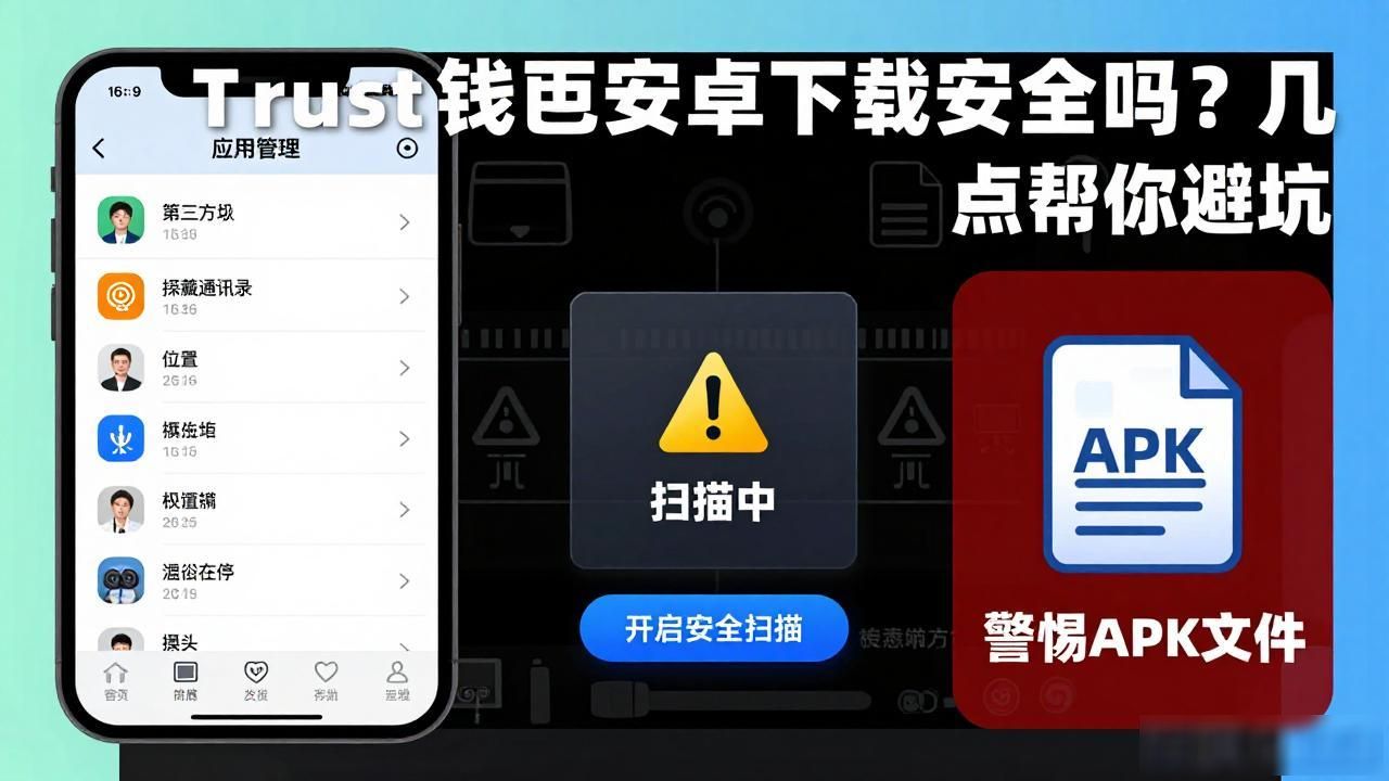 Trust钱包安卓下载安全吗？几点帮你避坑