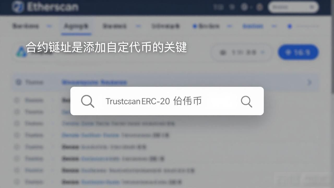 Trust钱包怎么添加自定义代币？手把手教你操作