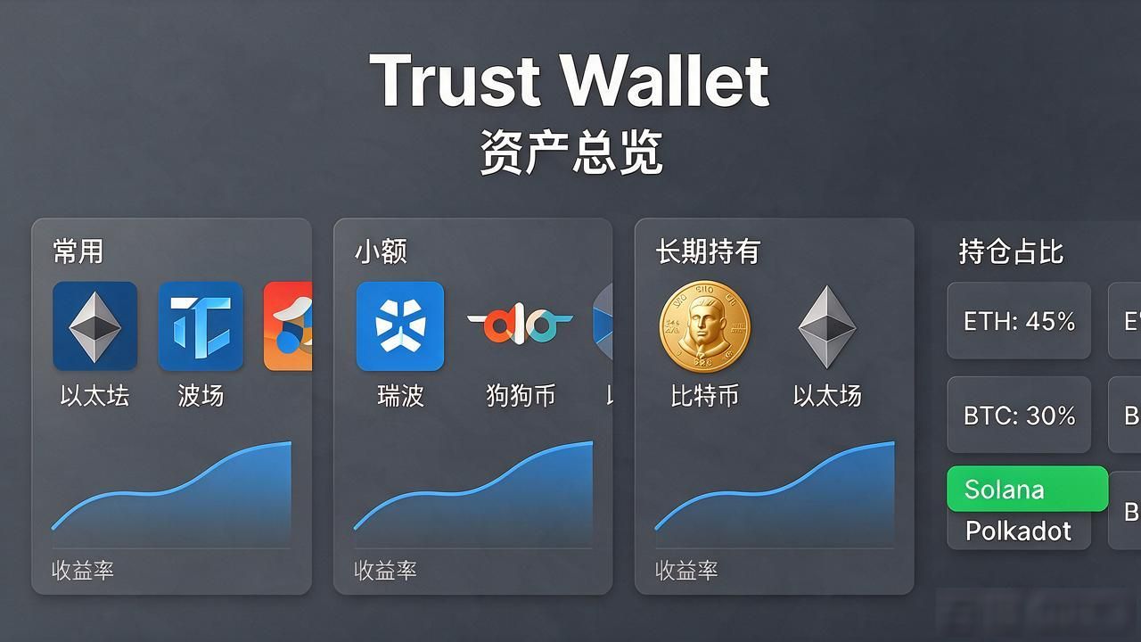 Trust Wallet界面更新,转账操作真的变简单了