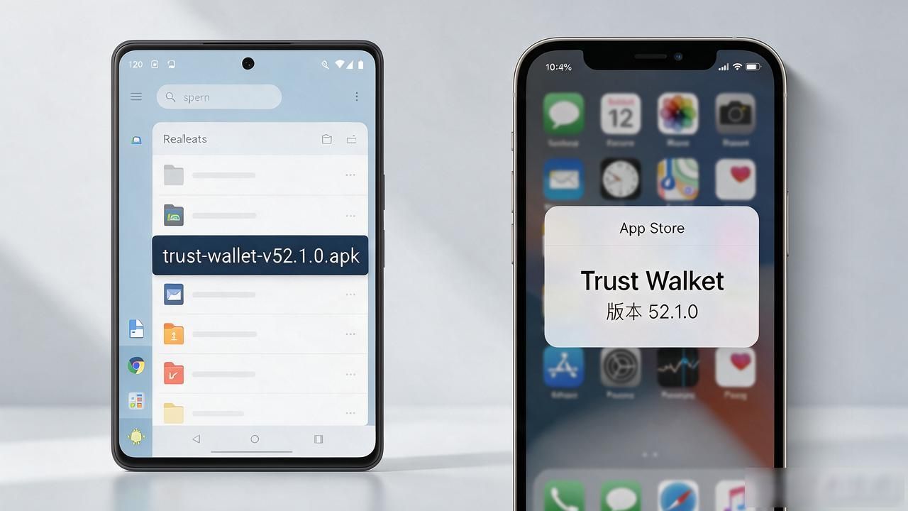 币安Trust钱包手机版下载,安卓和苹果选哪个版本才对