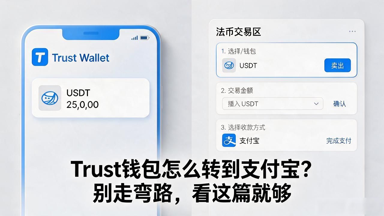 Trust钱包怎么转到支付宝？别走弯路，看这篇就够