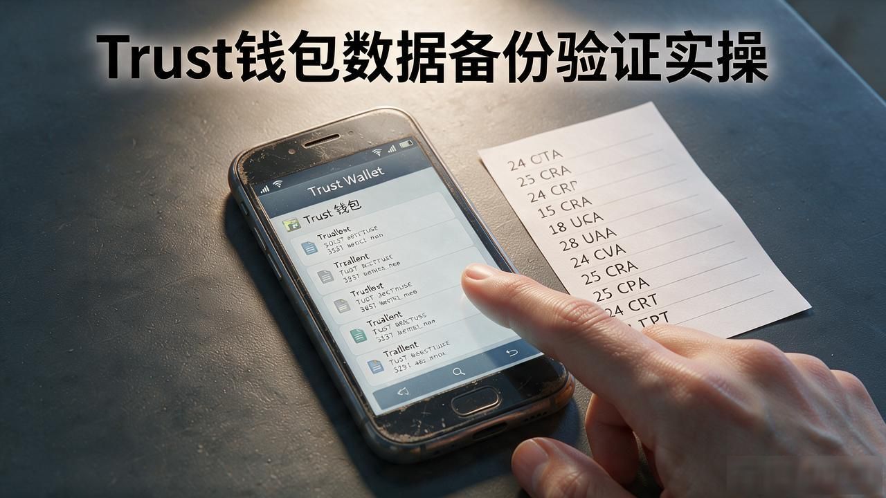 Trust钱包数据备份：助记词抄了不等于安全，验证才是关键