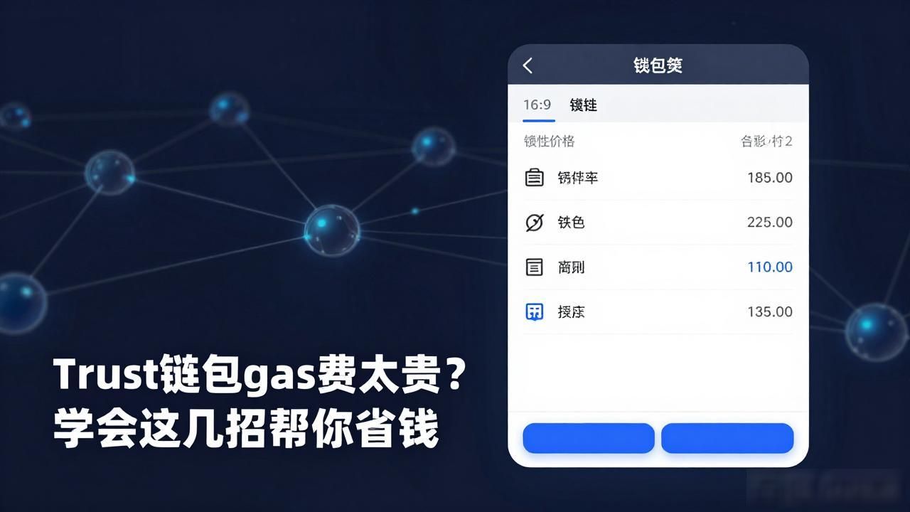 Trust钱包gas费太贵?学会这几招帮你省钱