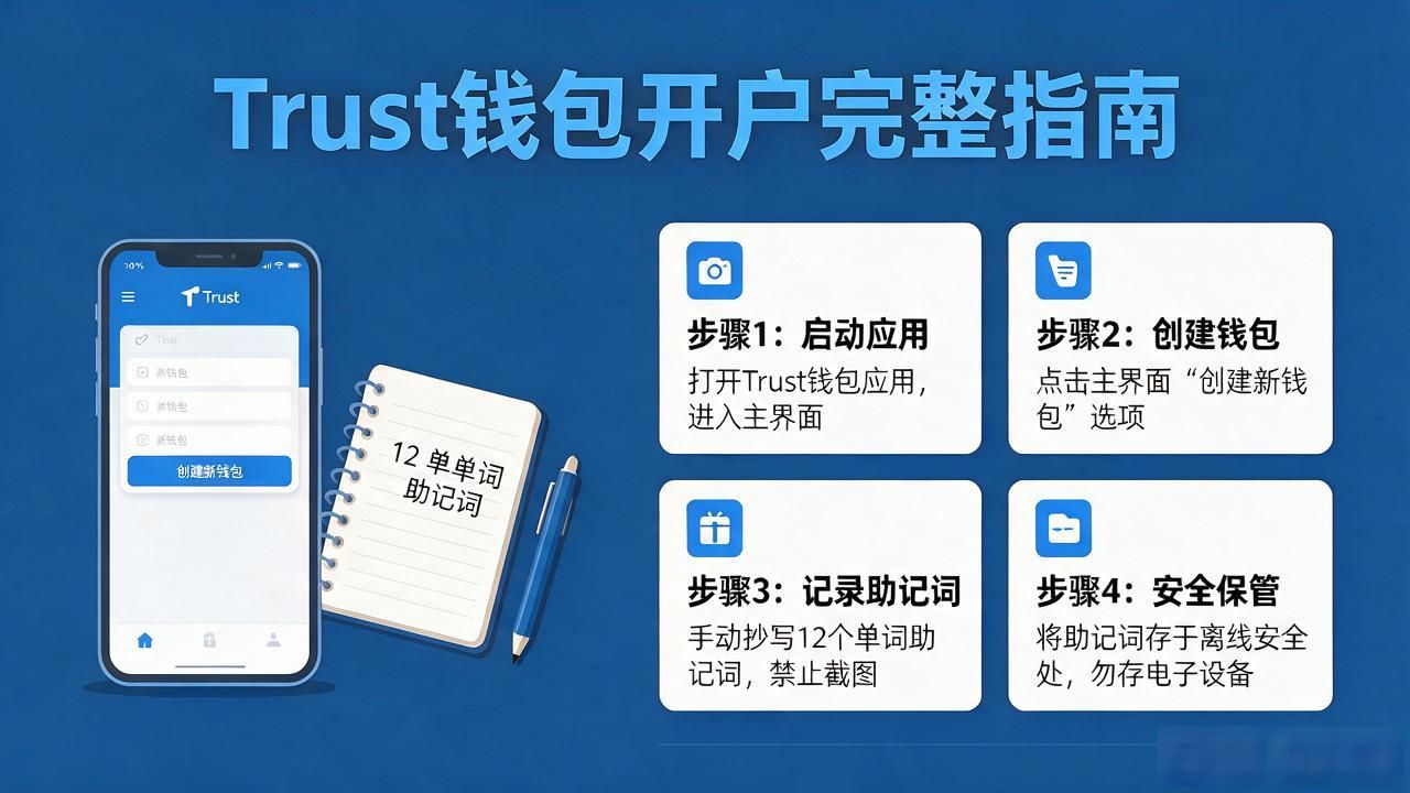 Trust钱包注册教程:新手完整开户指南