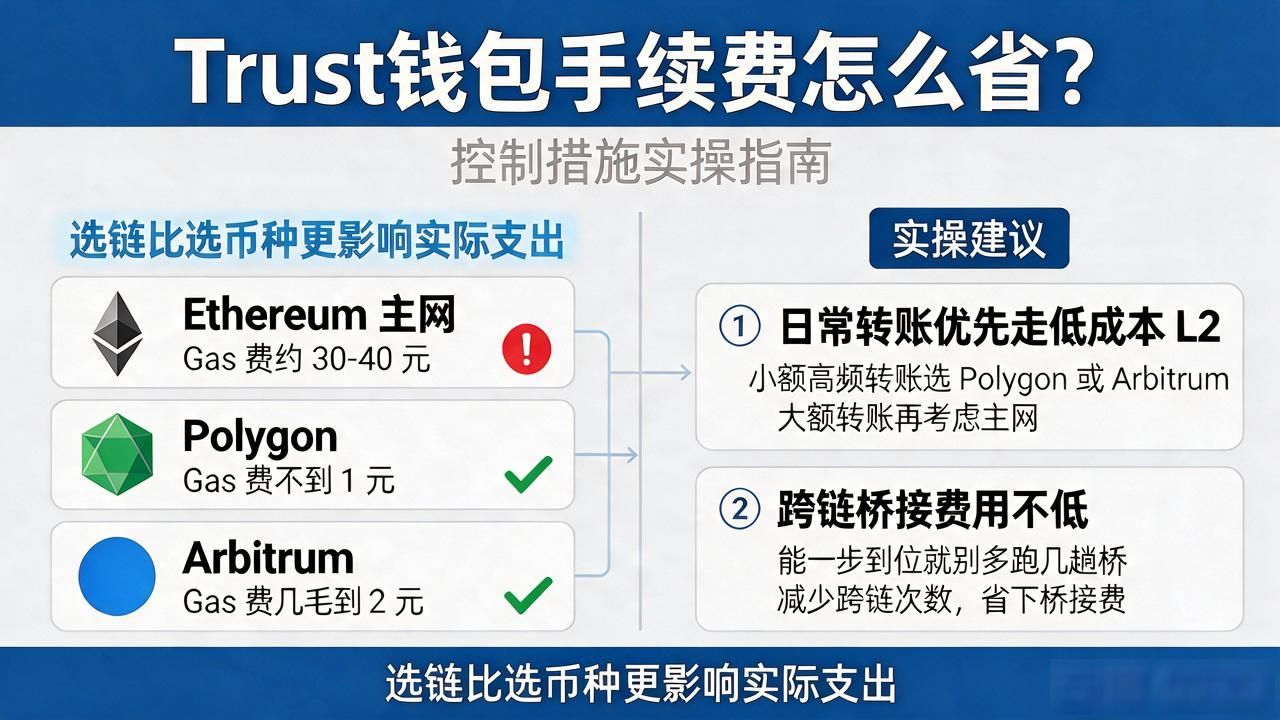 Trust钱包手续费怎么省?控制措施实操指南