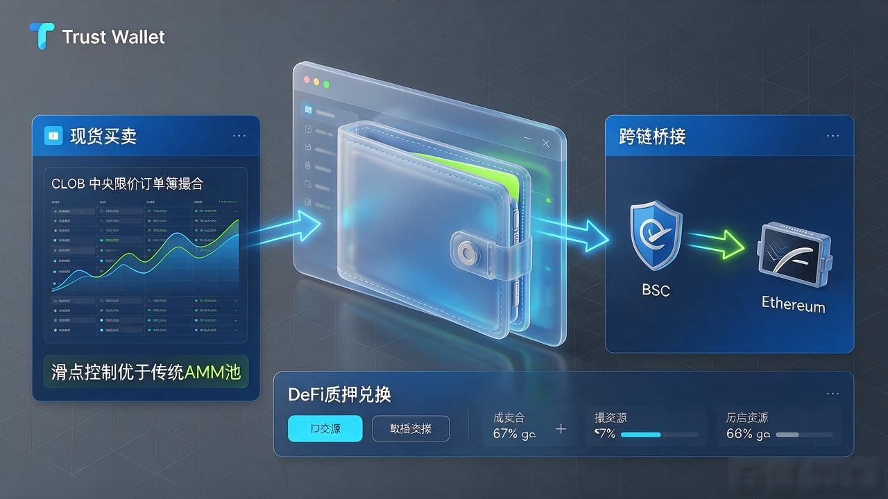 Trust Wallet官网资金怎么流动？交易形式全说透