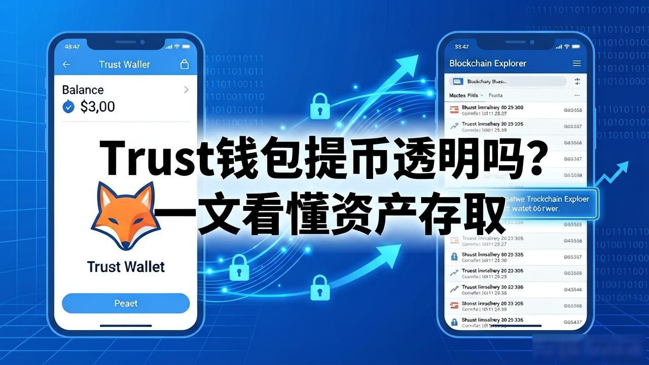 Trust钱包提币透明吗？一文看懂资产存取