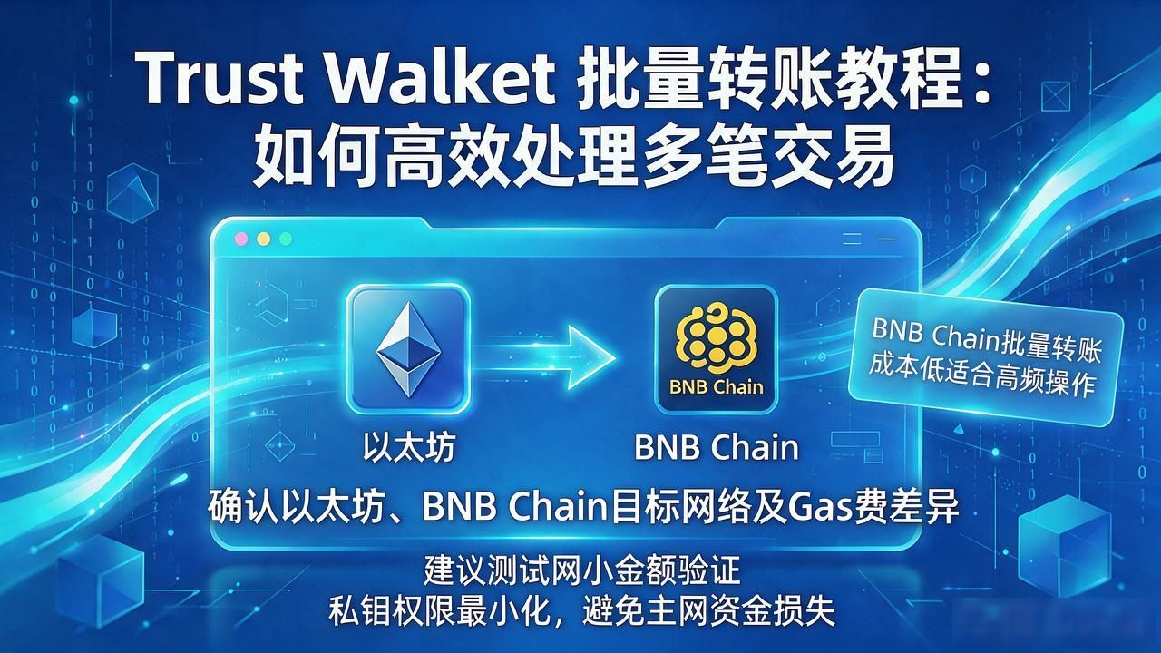 Trust Wallet 批量转账教程：如何高效处理多笔交易