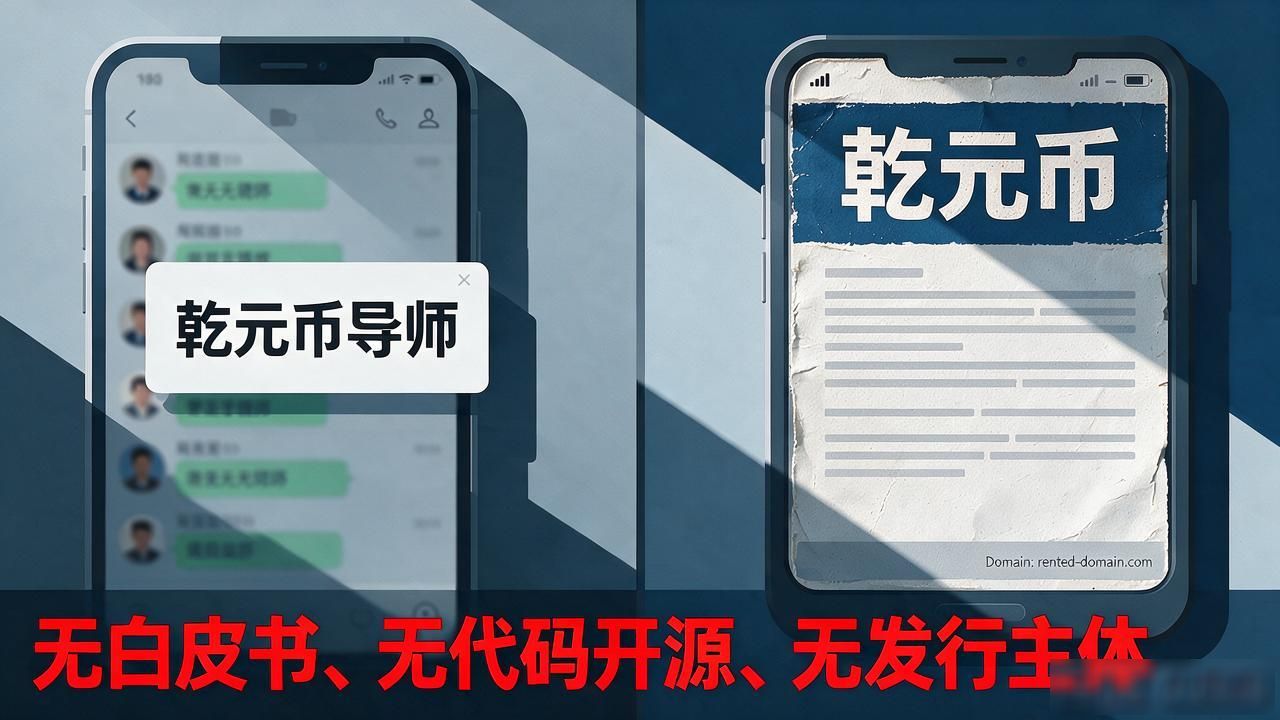 有人问我数字货币乾元币到底能不能碰,我查完之后说几句大实话