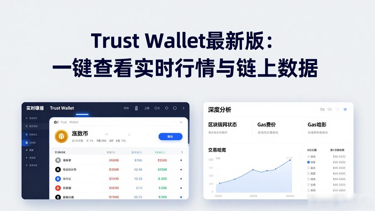 Trust Wallet最新版:一键查看实时行情与链上数据