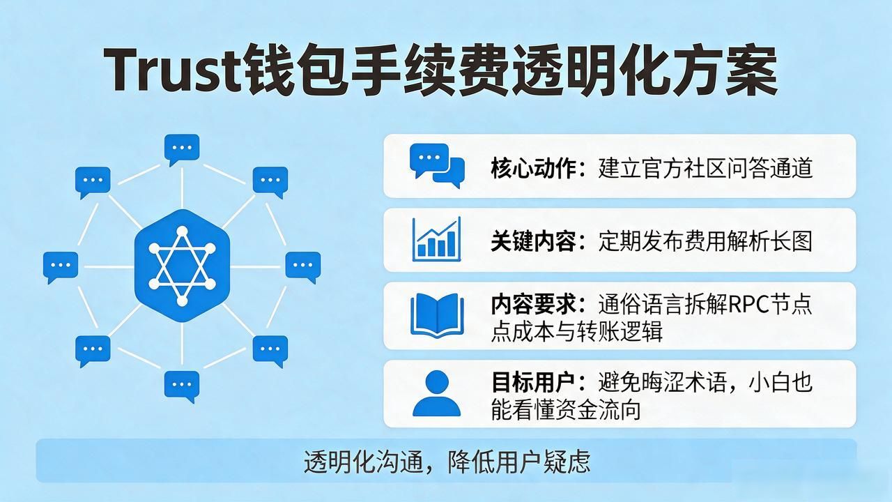 Title：Trust钱包手续费太高？聊聊透明化沟通之道