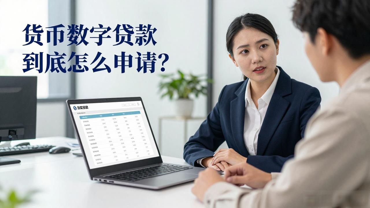 货币数字贷款到底怎么申请？银行信贷员干了十几年，跟你说点实在的