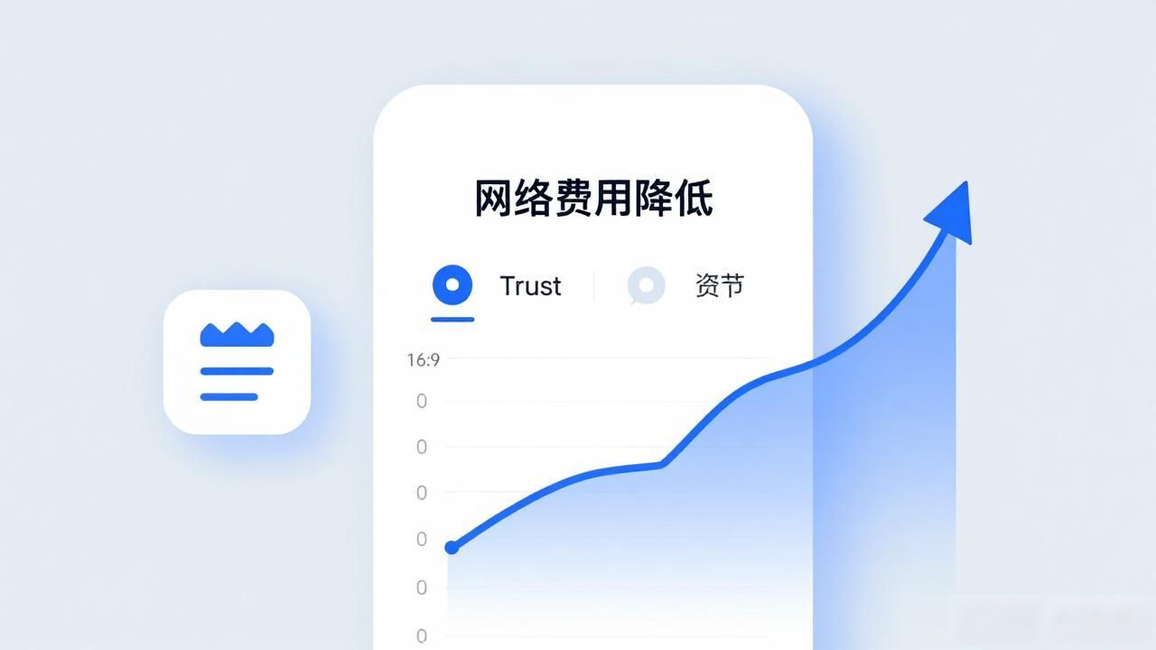 信币党注意:Trust钱包网络费省了,满意了